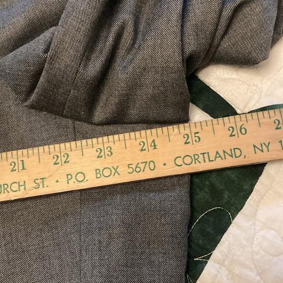 Van heusen mens sport coat cool flex 48L slim fit gray polyester blend - Picture 9 of 11